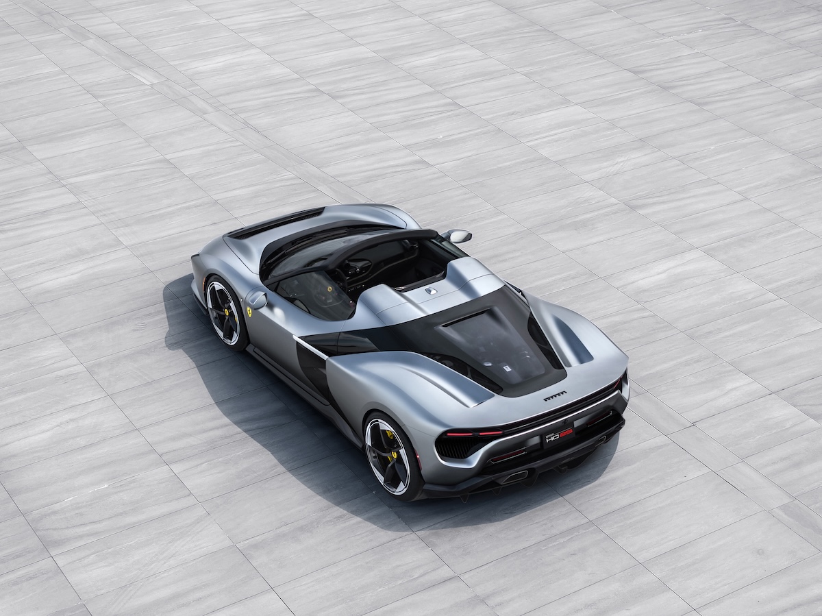 Ferrari svela la HC25, esemplare unico V8 da collezione