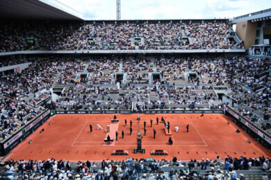 Roland Garros, Philippe Chatrier court - Cerimonia d'apertura 2025 (foto Ipa)