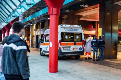 Ambulanza in Cadorna
