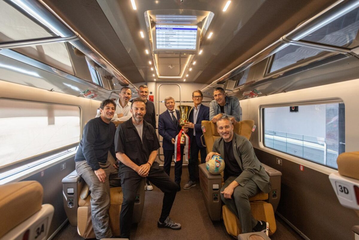 Trenitalia: la Coppa Italia Frecciarossa arriva in Alta Velocità alla finale di Roma