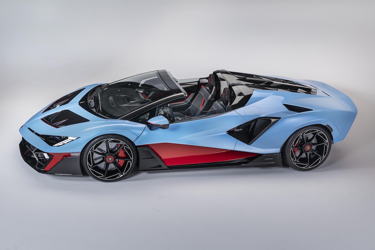 Lamborghini Fenomeno Roadster, hypercar da collezione