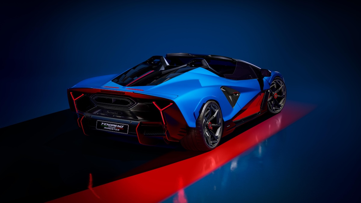 Lamborghini Fenomeno Roadster, hypercar da collezione