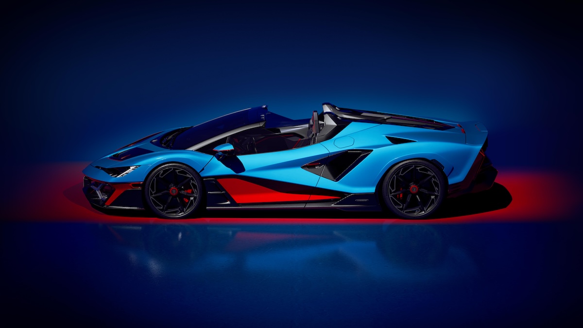 Lamborghini Fenomeno Roadster, hypercar da collezione