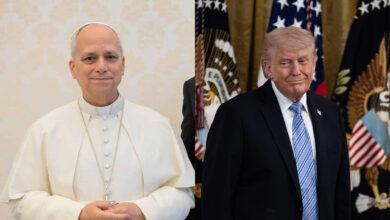 Leone XIV e Donald Trump