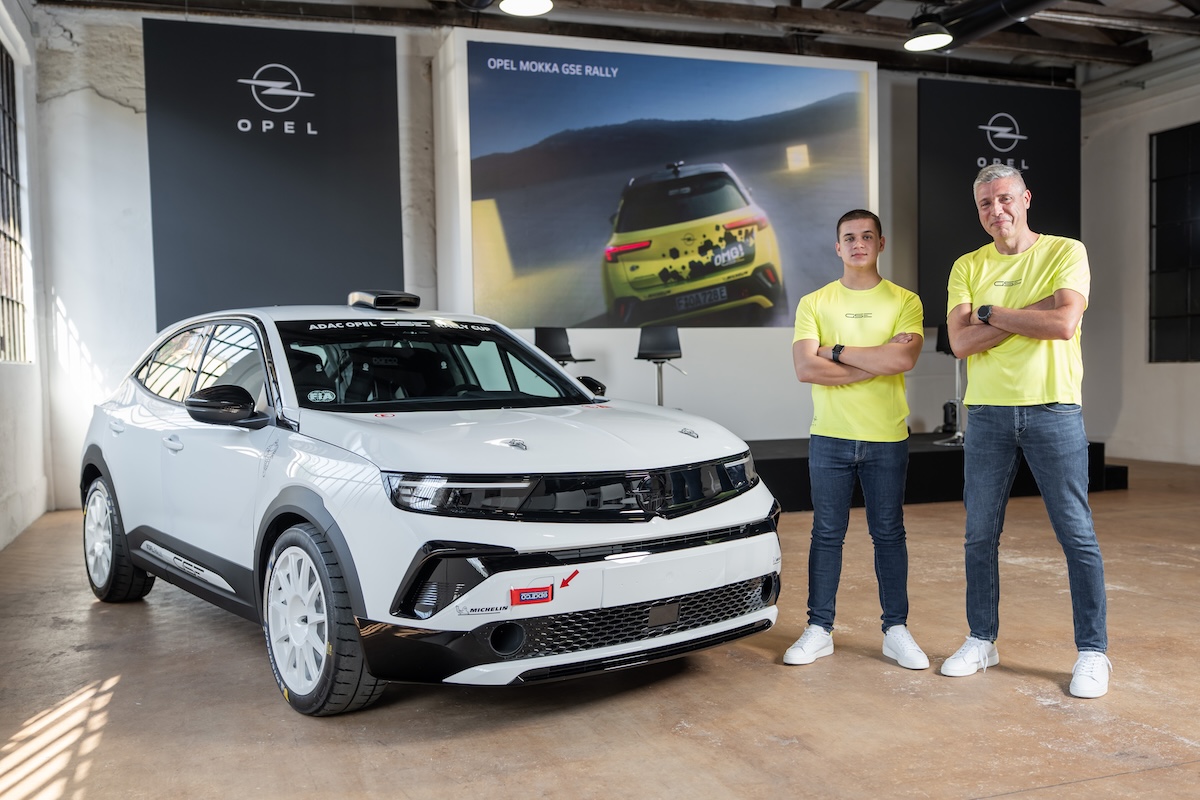 Opel Mokka GSE Rally, debutta il team italiano