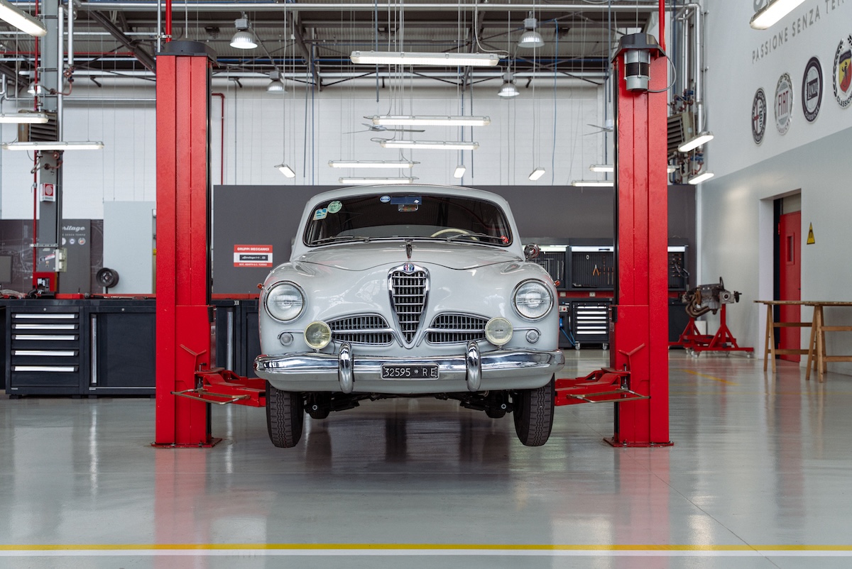 Alfa Romeo Classiche porta restauro e certificazione ad Arese