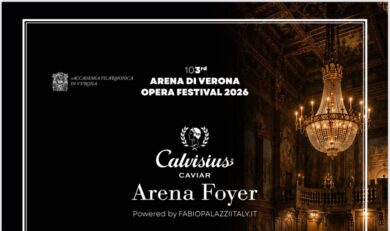 Verona, la Calvisius Arena Foyer by Fabio Palazzi fa il bis