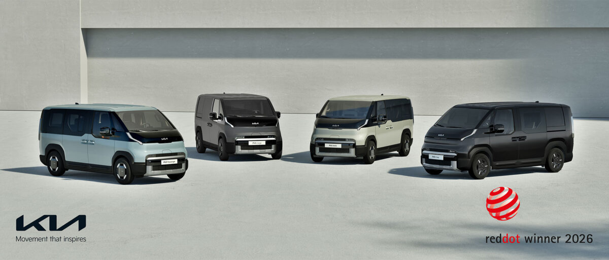 Kia EV4 e PV5 premiate ai Red Dot Design Award 2026