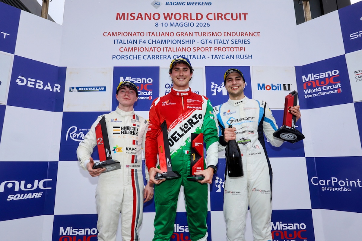 Bristot domina Misano e guida la Carrera Cup Bristot domina Misano e guida la Carrera Cup