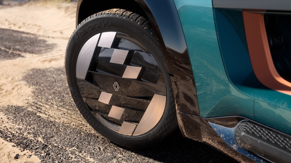 Renault 4 JP4x4 Concept, la spiaggia diventa elettrica e 4×4