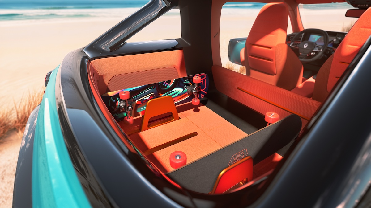 Renault 4 JP4x4 Concept, la spiaggia diventa elettrica e 4×4