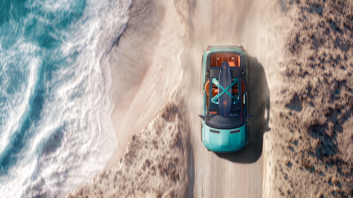 Renault 4 JP4x4 Concept, la spiaggia diventa elettrica e 4×4
