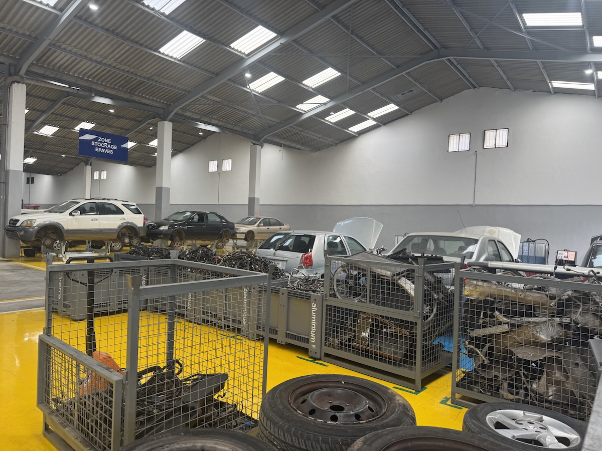 Stellantis, a Casablanca il centro per auto a fine vita