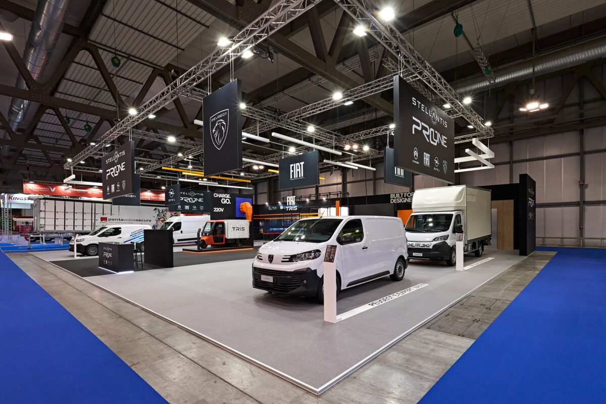 Stellantis Pro One al Transpotec con Fiat TRIS Stellantis Pro One al Transpotec con Fiat TRIS
