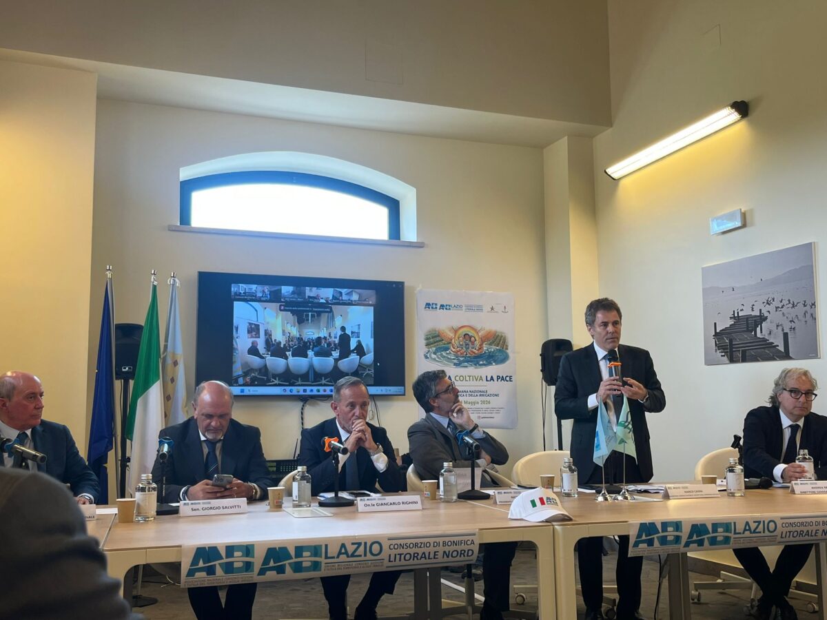 ANBI, l’acqua come risorsa strategica per la pace: si apre la “Settimana nazionale della bonifica e dell’irrigazione”