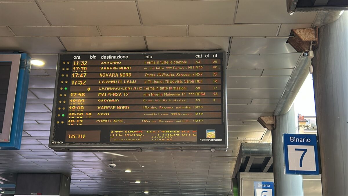 Milano, ferrovie Nord bloccate per un investimento: ma è l’ennesima vicissitudine