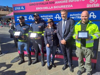 ASPI celebra gli “Eroi della Sicurezza” al Giro d’Italia