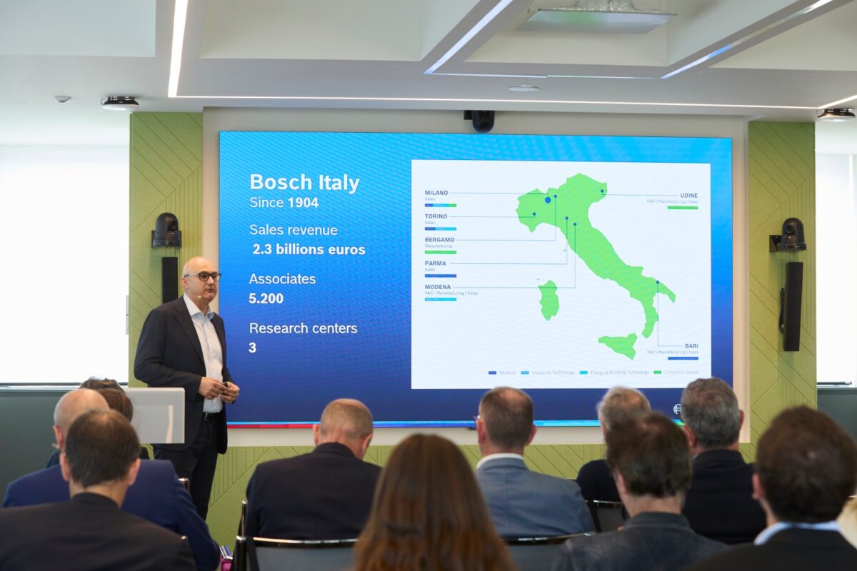 Bosch Italia guarda al 2026 tra elettrico e industria Bosch Italia guarda al 2026 tra elettrico e industria