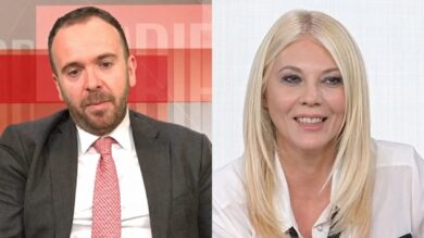 Marco Scotti e Eleonora Daniele