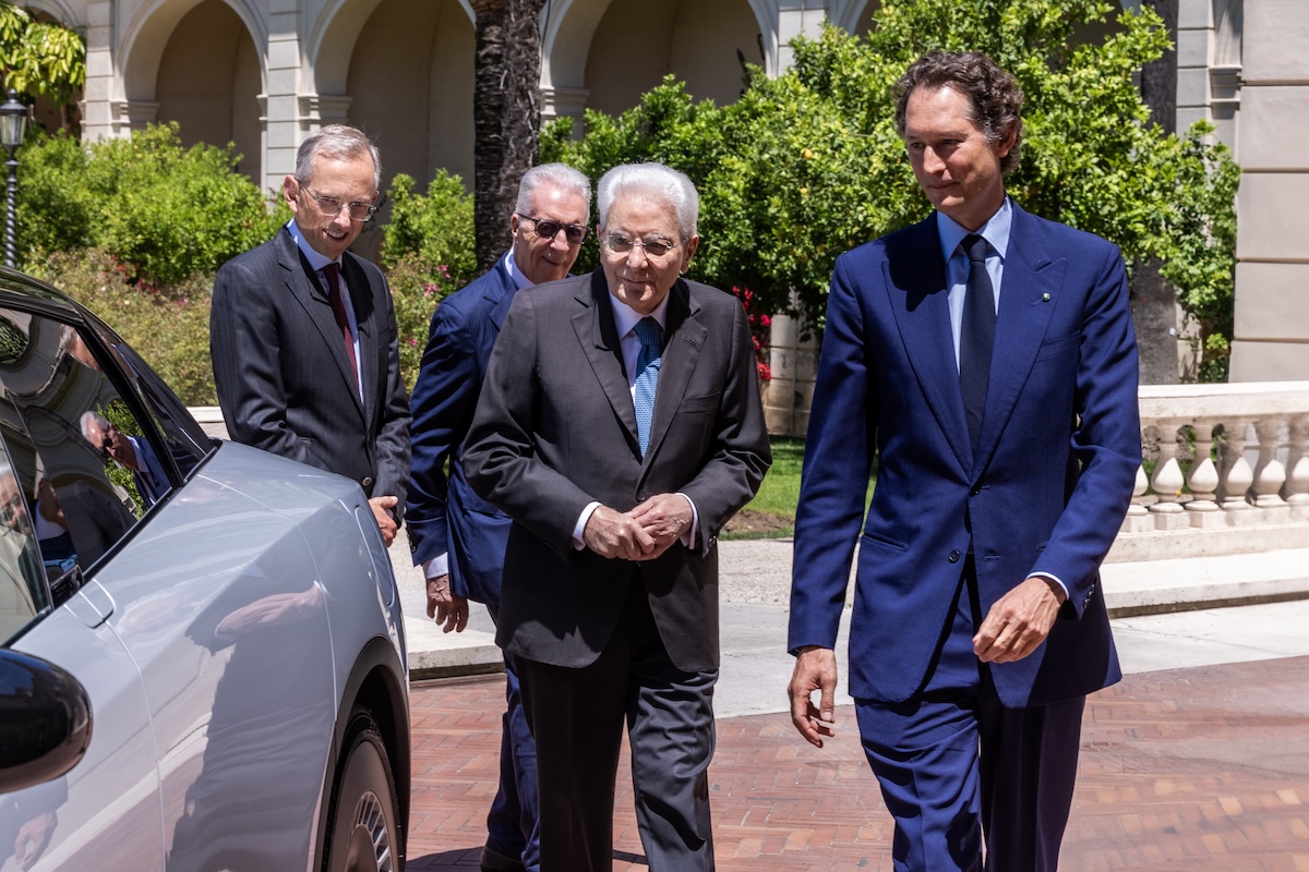 Ferrari Luce, debutto istituzionale da Mattarella