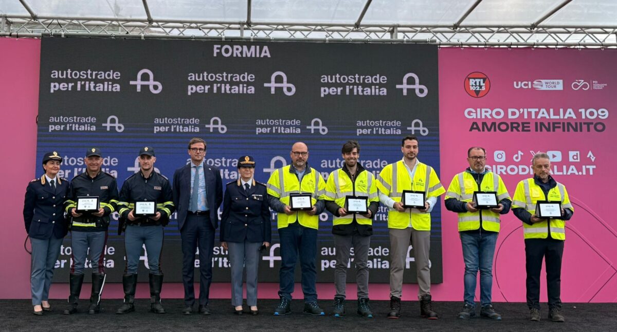ASPI, Giro d’Italia: al via le premiazioni degli “Eroi della sicurezza” in collaborazione con Polizia di Stato