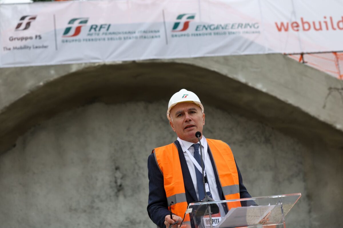 Gruppo FS, proseguono i lavori della nuova linea ferroviaria AV Napoli–Bari