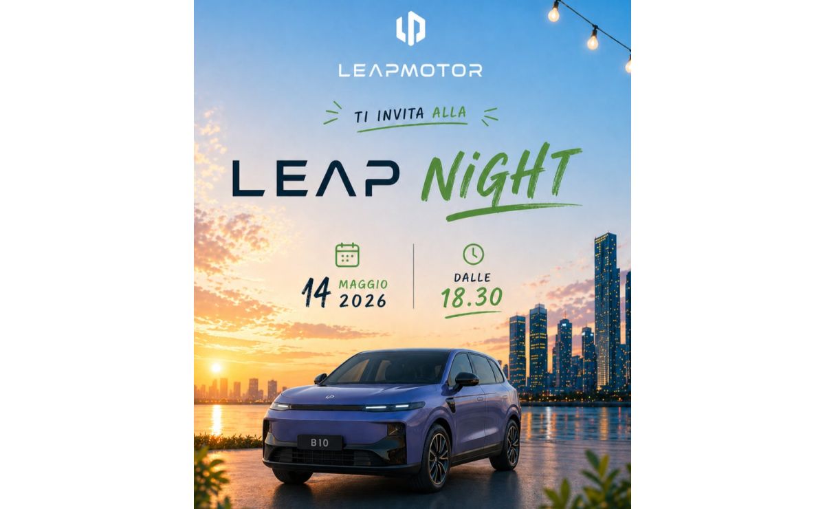 Leapmotor B10 REEV Hybrid debutta con la Leap Night