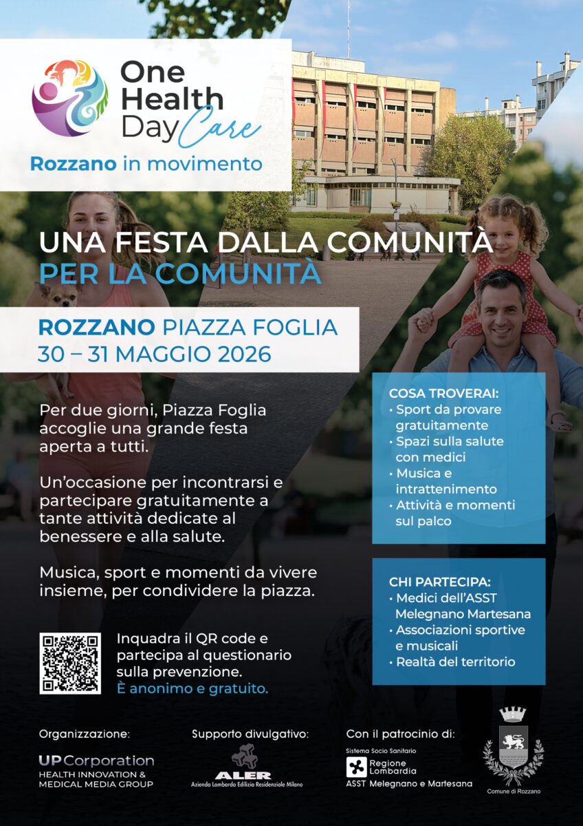 One Health Day Care, la piazza di Rozzano diventa un laboratorio di salute e comunità One Health Day Care, la piazza di Rozzano diventa un laboratorio di salute e comunità
