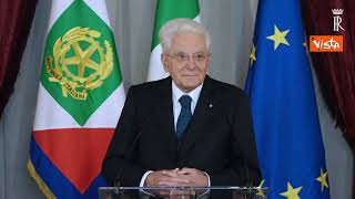 Mattarella: Rammarico per esclusione dell’Italia dai Mondiali