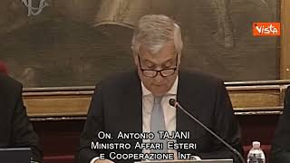 Tajani: Hormuz non è una crisi regionale è uno shock globale che incide sulla nostra sicurezza