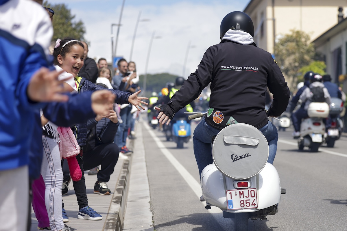 Piaggio porta a Roma la festa mondiale per gli 80 anni Vespa Piaggio porta a Roma la festa mondiale per gli 80 anni Vespa