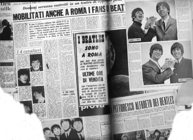 27 giugno 1965 – Roma accoglie i Beatles nella loro unica tournée italiana