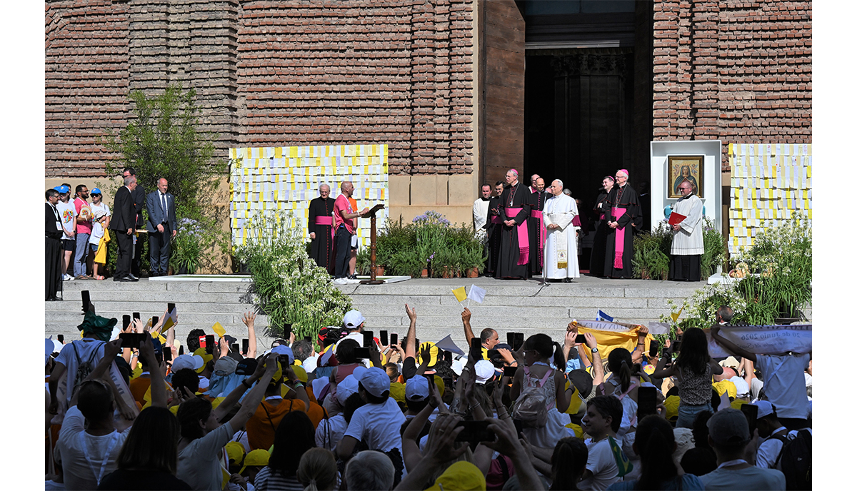 Papa Leone XIV a Pavia: nel segno della Pace nel Mondo
