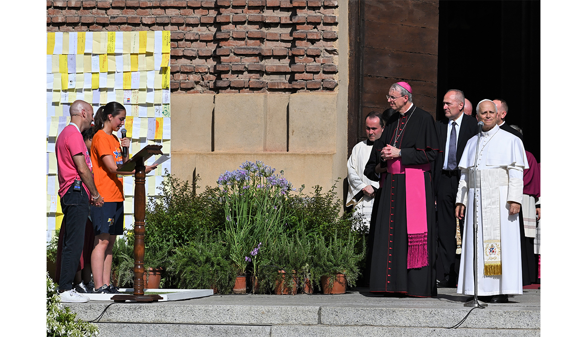 Papa Leone XIV a Pavia: nel segno della Pace nel Mondo