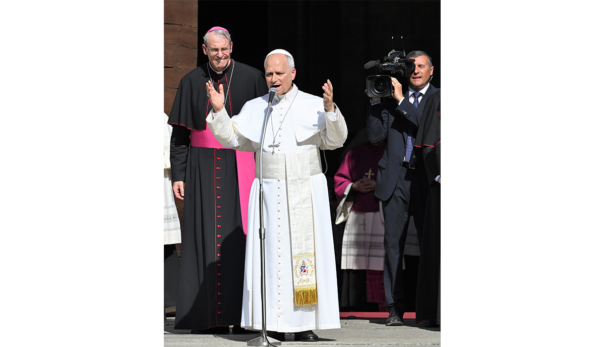 Papa Leone XIV a Pavia: nel segno della Pace nel Mondo