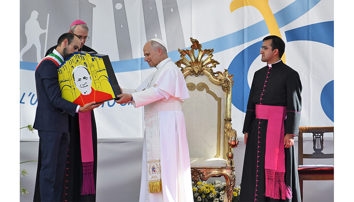Papa Leone XIV a Pavia: nel segno della Pace nel Mondo