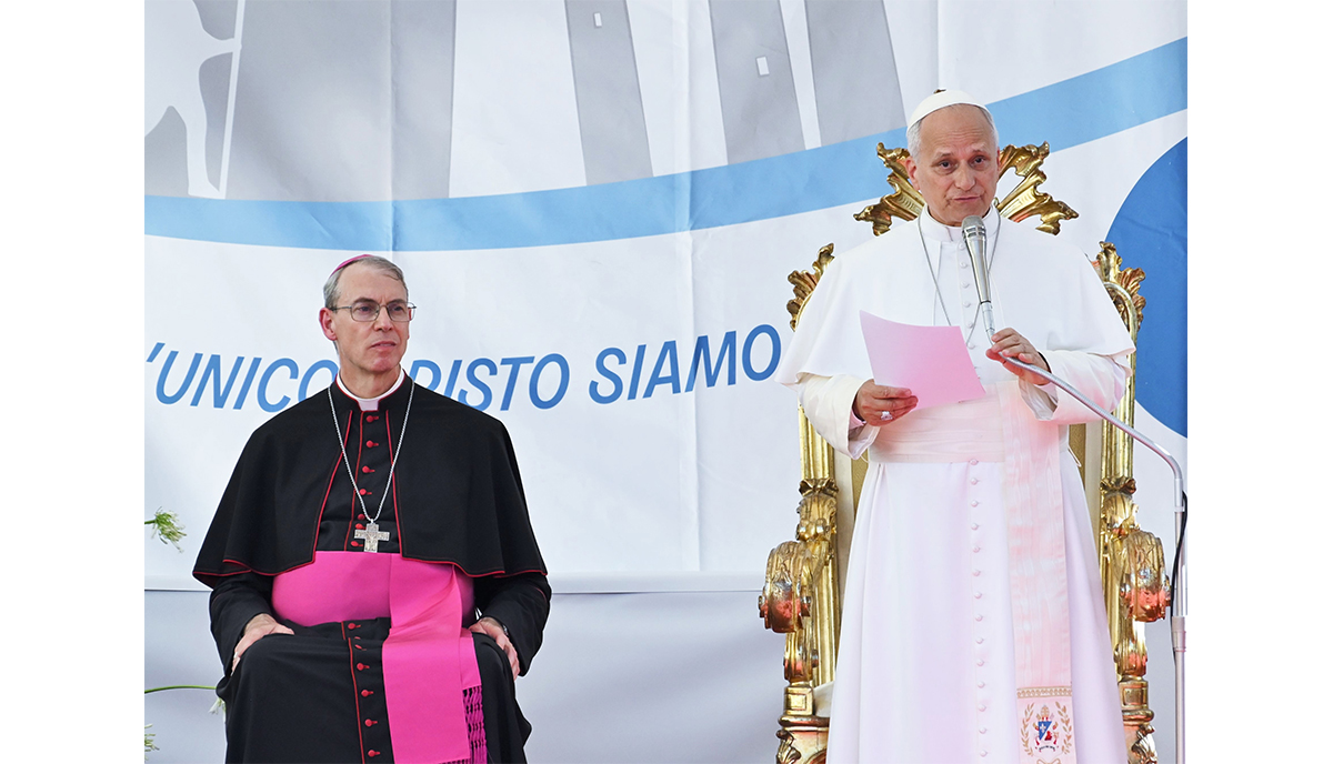Papa Leone XIV a Pavia: nel segno della Pace nel Mondo