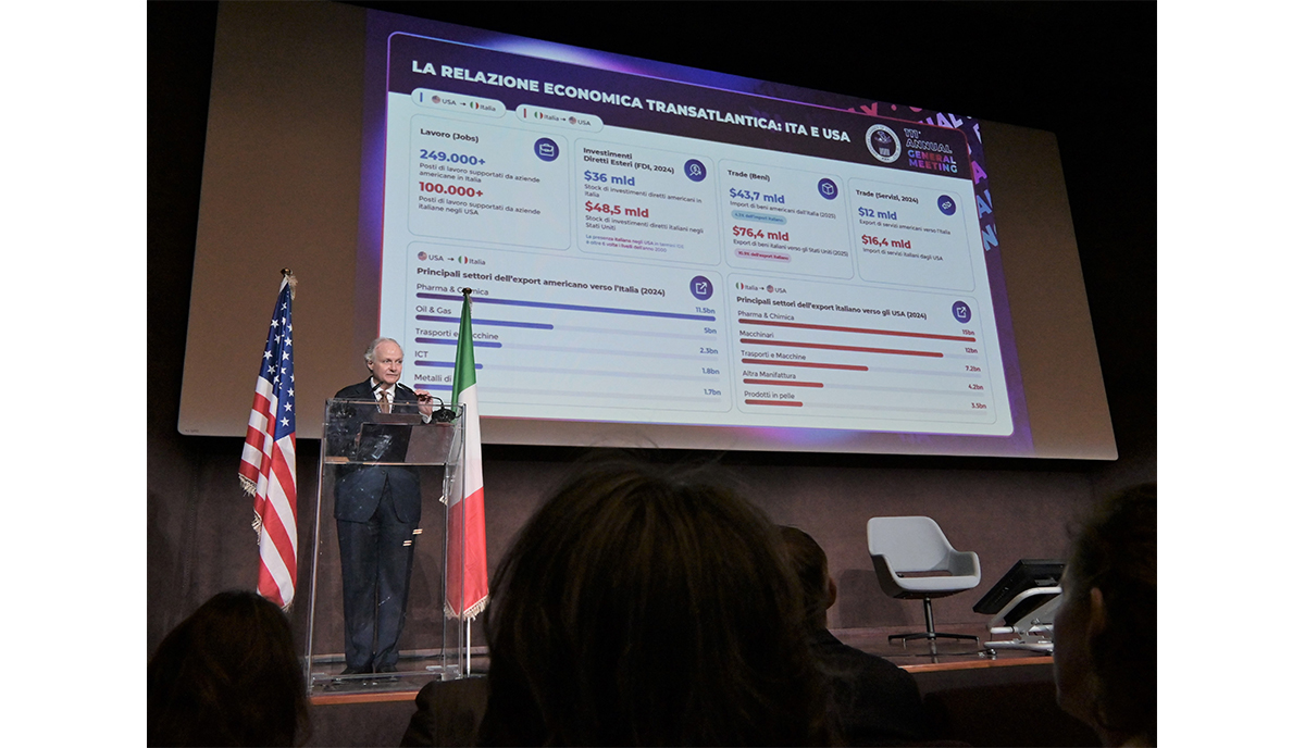 American Chamber of Commerce in Italy assemblea annuale 2026