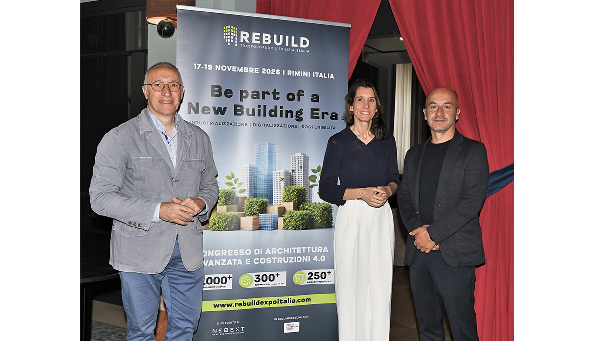 REBUILD Expo Italia prima edizione presentata in Italia