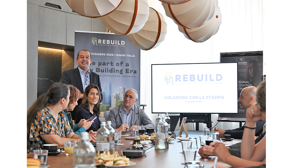 REBUILD Expo Italia prima edizione presentata in Italia