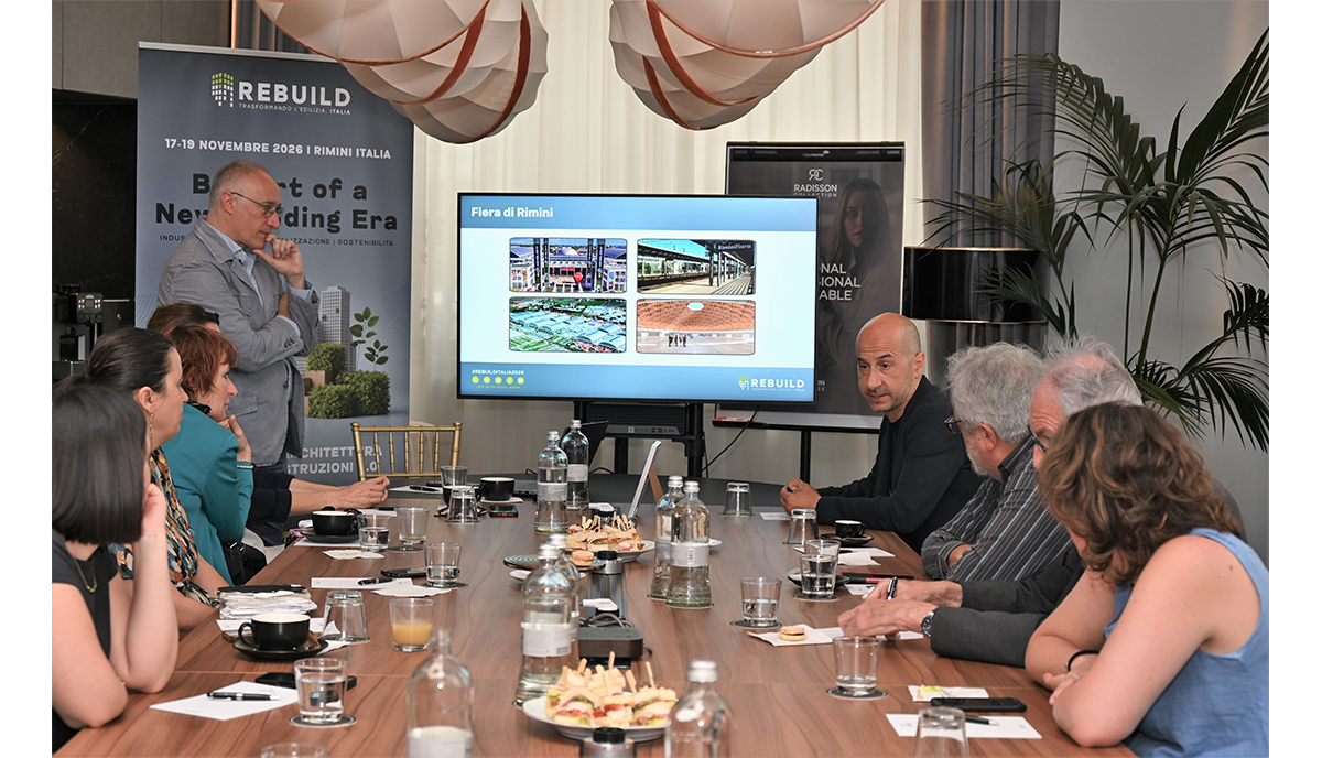 REBUILD Expo Italia prima edizione presentata in Italia