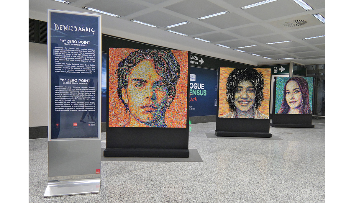 Deniz Sağdıç, la mostra su creatività e sostenibilità a Milano Malpensa Deniz Sağdıç, la mostra su creatività e sostenibilità a Milano Malpensa