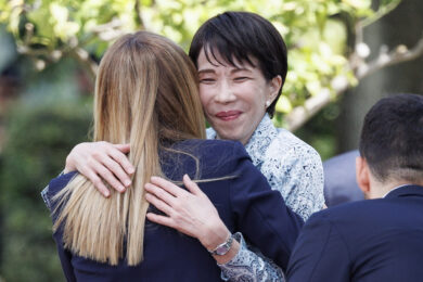 La premier giapponese Takaichi da Meloni, Roma e Tokyo accelerano su difesa e commercio