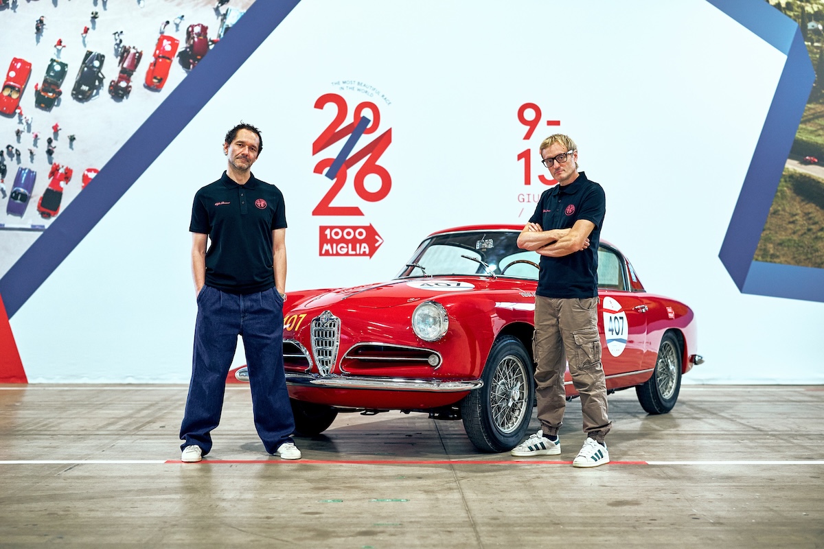 Alfa Romeo 1900 Super Sprint: i Subsonica alla 1000 Miglia Alfa Romeo 1900 Super Sprint: i Subsonica alla 1000 Miglia