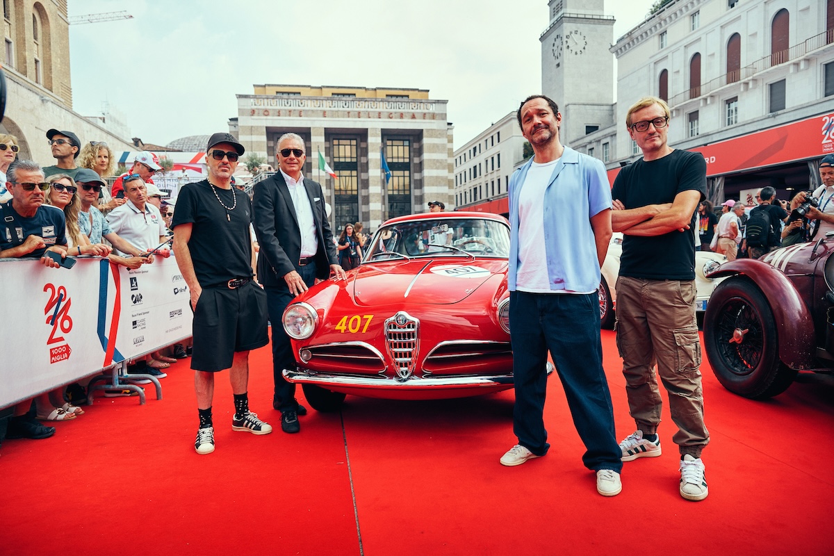 Alfa Romeo 1900 Super Sprint: i Subsonica alla 1000 Miglia Alfa Romeo 1900 Super Sprint: i Subsonica alla 1000 Miglia