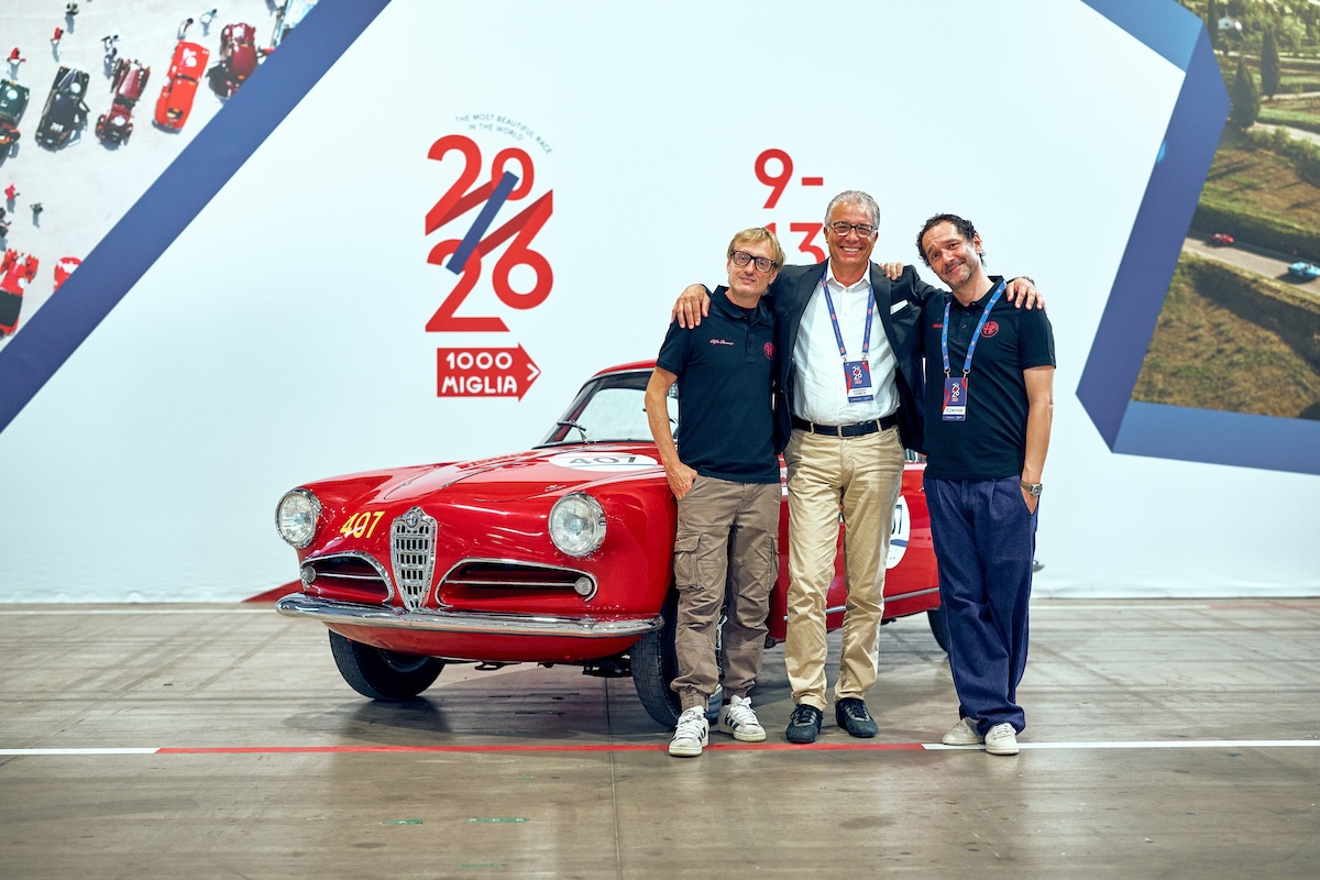 Alfa Romeo 1900 Super Sprint: i Subsonica alla 1000 Miglia Alfa Romeo 1900 Super Sprint: i Subsonica alla 1000 Miglia