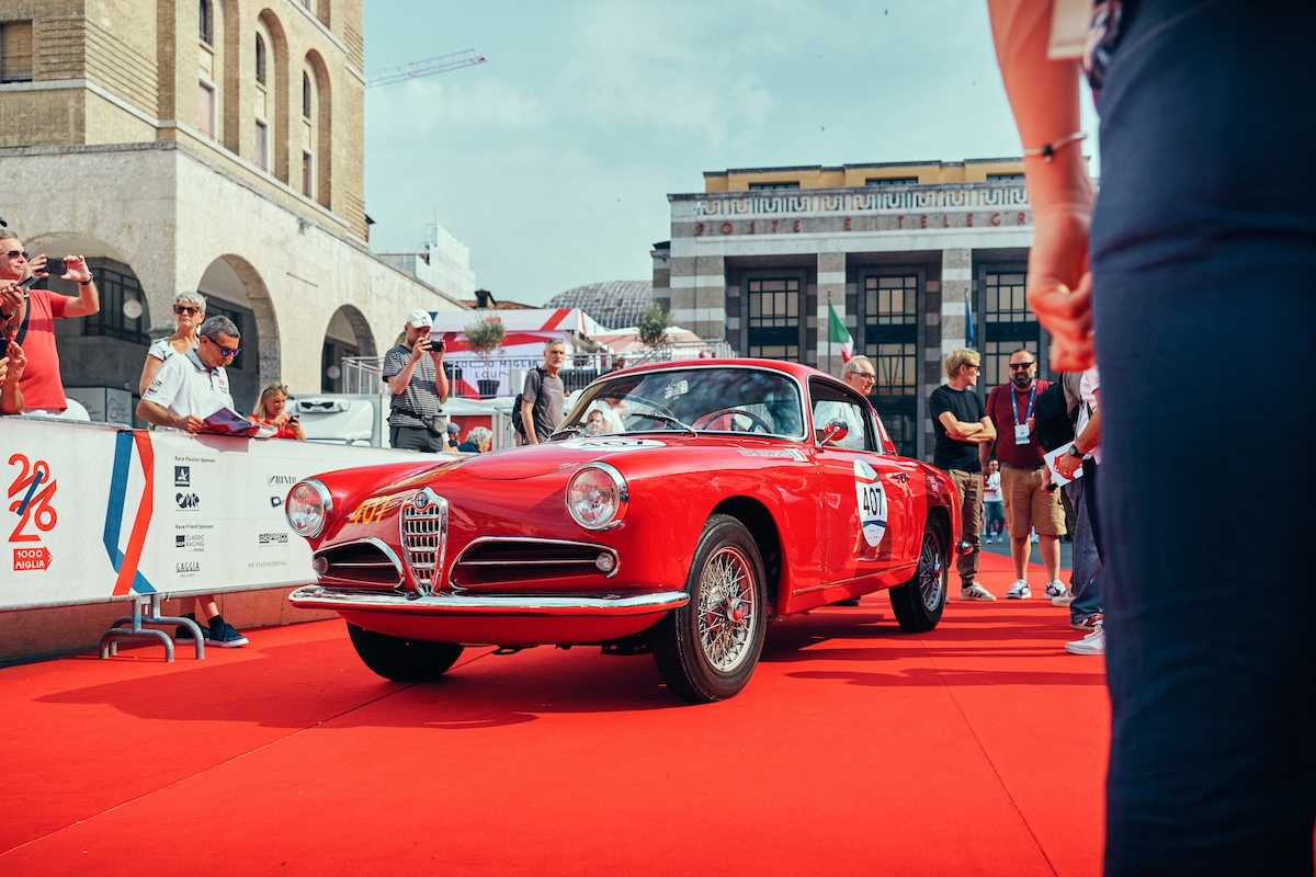 Alfa Romeo 1900 Super Sprint: i Subsonica alla 1000 Miglia Alfa Romeo 1900 Super Sprint: i Subsonica alla 1000 Miglia