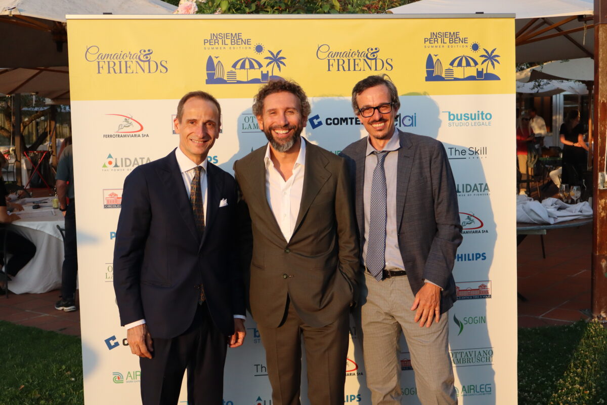Camaiora&Friends, serata da oltre 200 ospiti a Roma per aiutare la Neuroriabilitazione del Gemelli