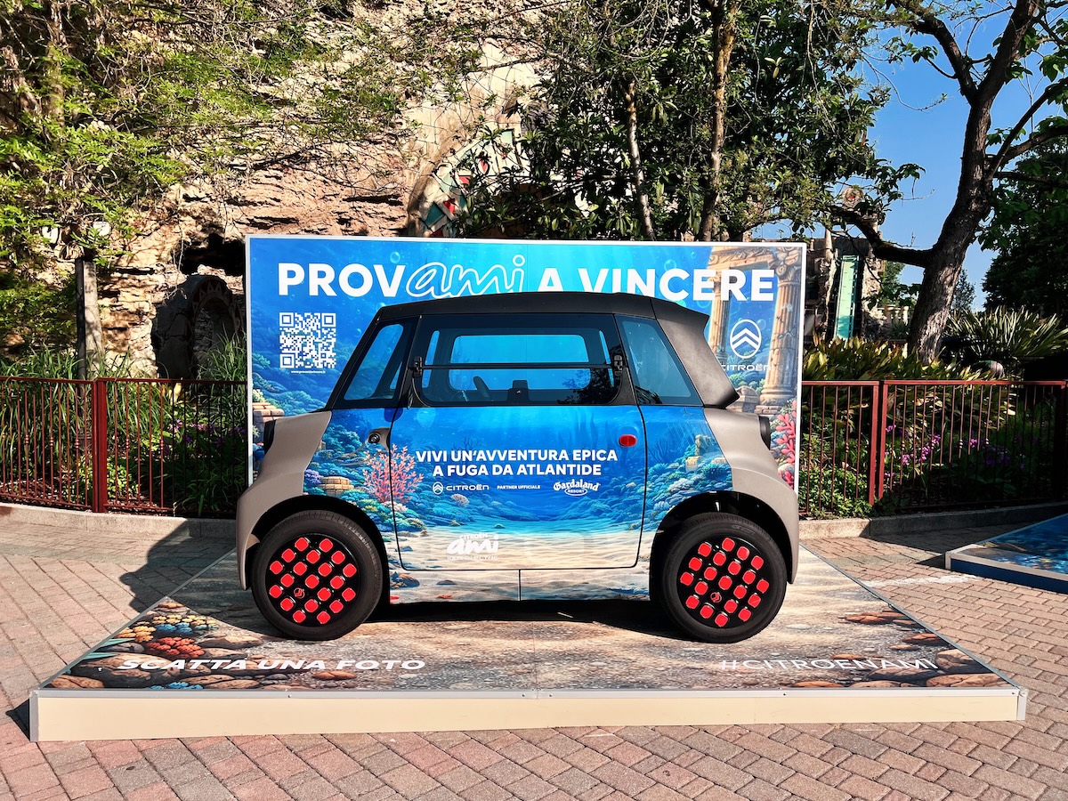 Citroen e Gardaland insieme per l’elettrificazione