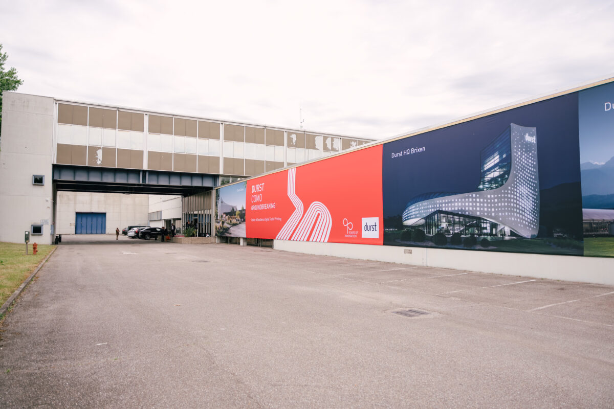 Durst Group investe 20 milioni di euro a Como: nasce il nuovo hub italiano della stampa tessile digitale
